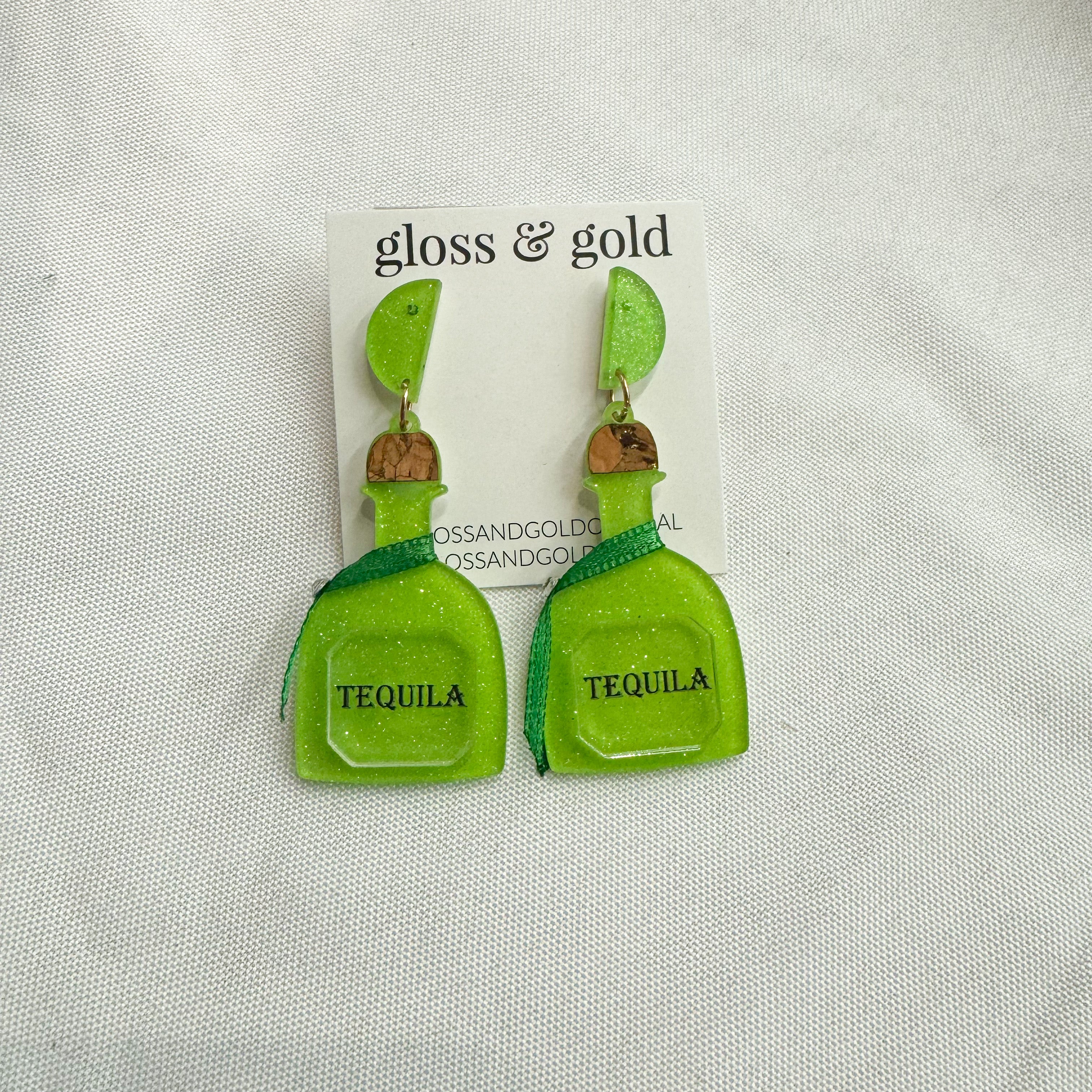 Acrylic Tequila Dangles