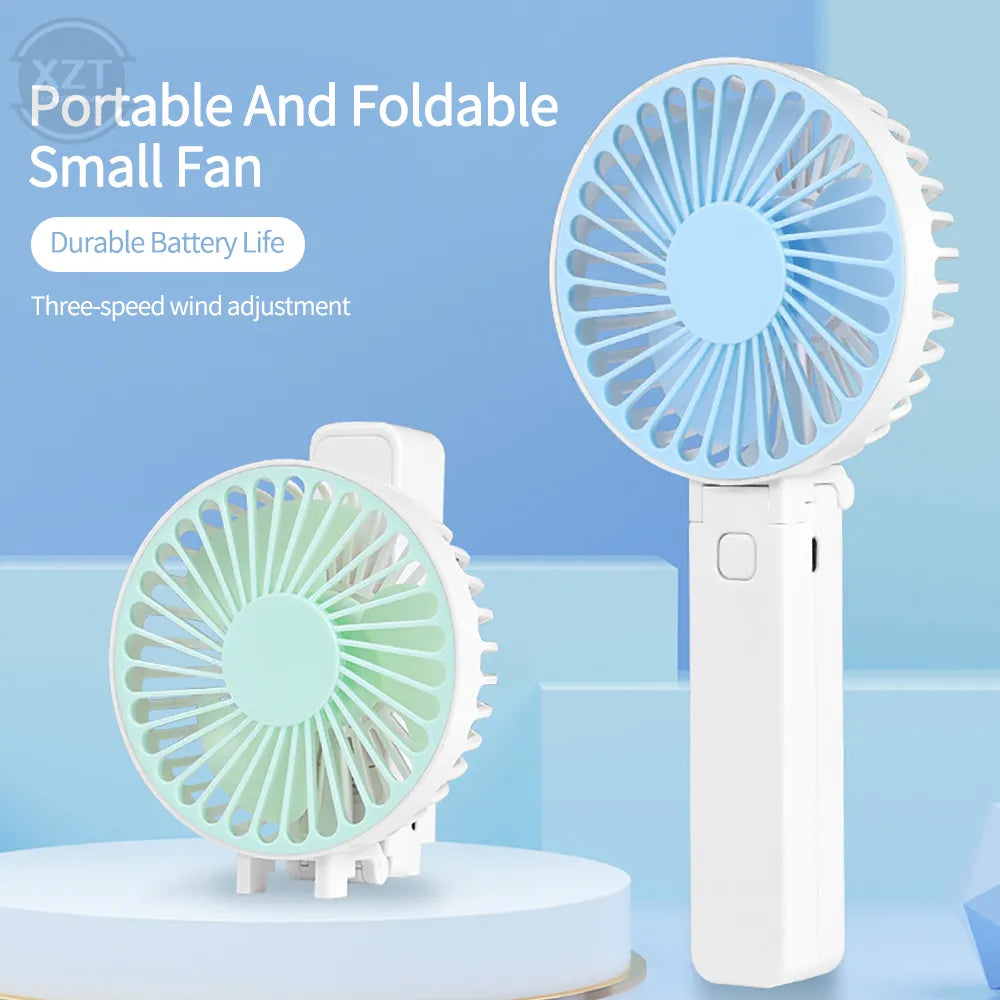 Portable Fans Handheld Fan - USB Rechargeable