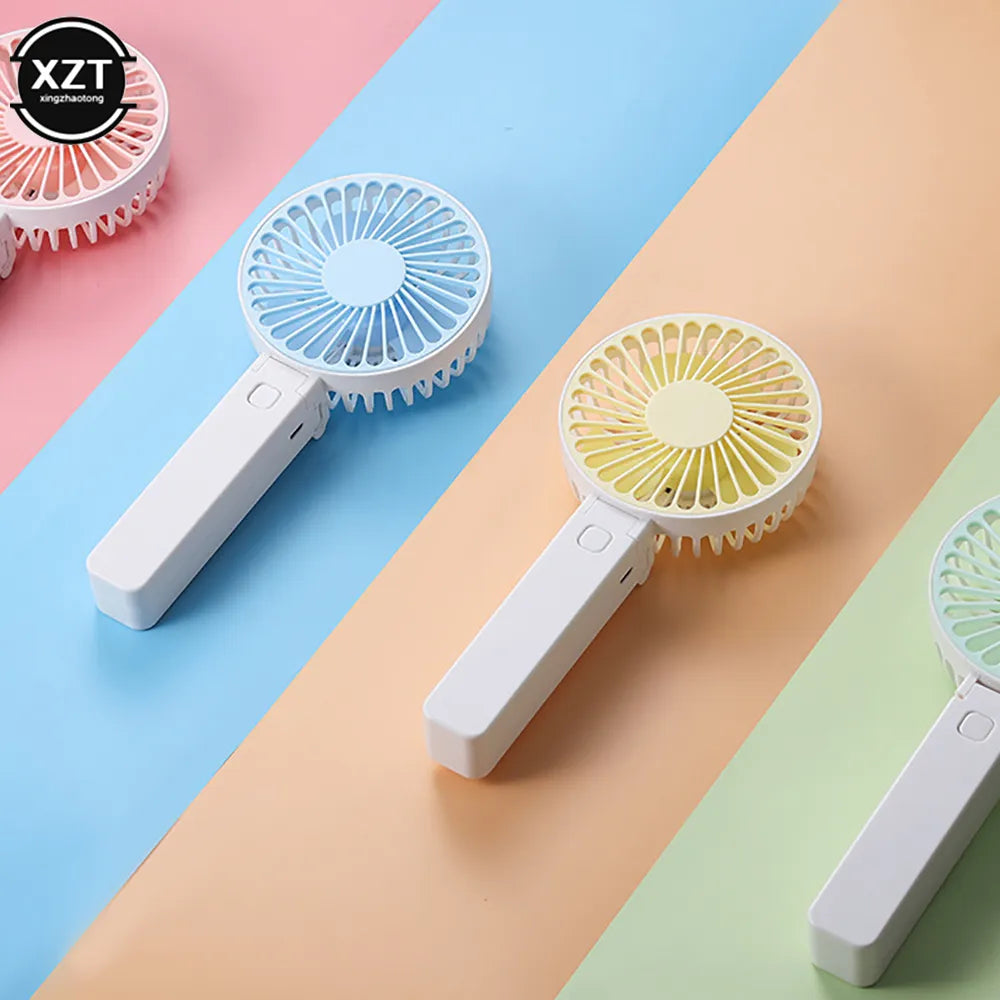 Portable Fans Handheld Fan - USB Rechargeable