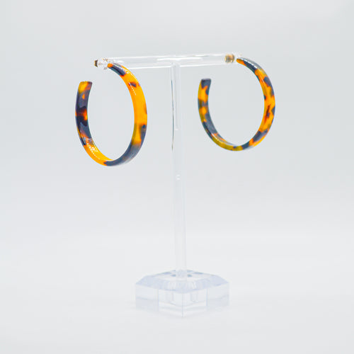 Acrylic Tortoise Hoops