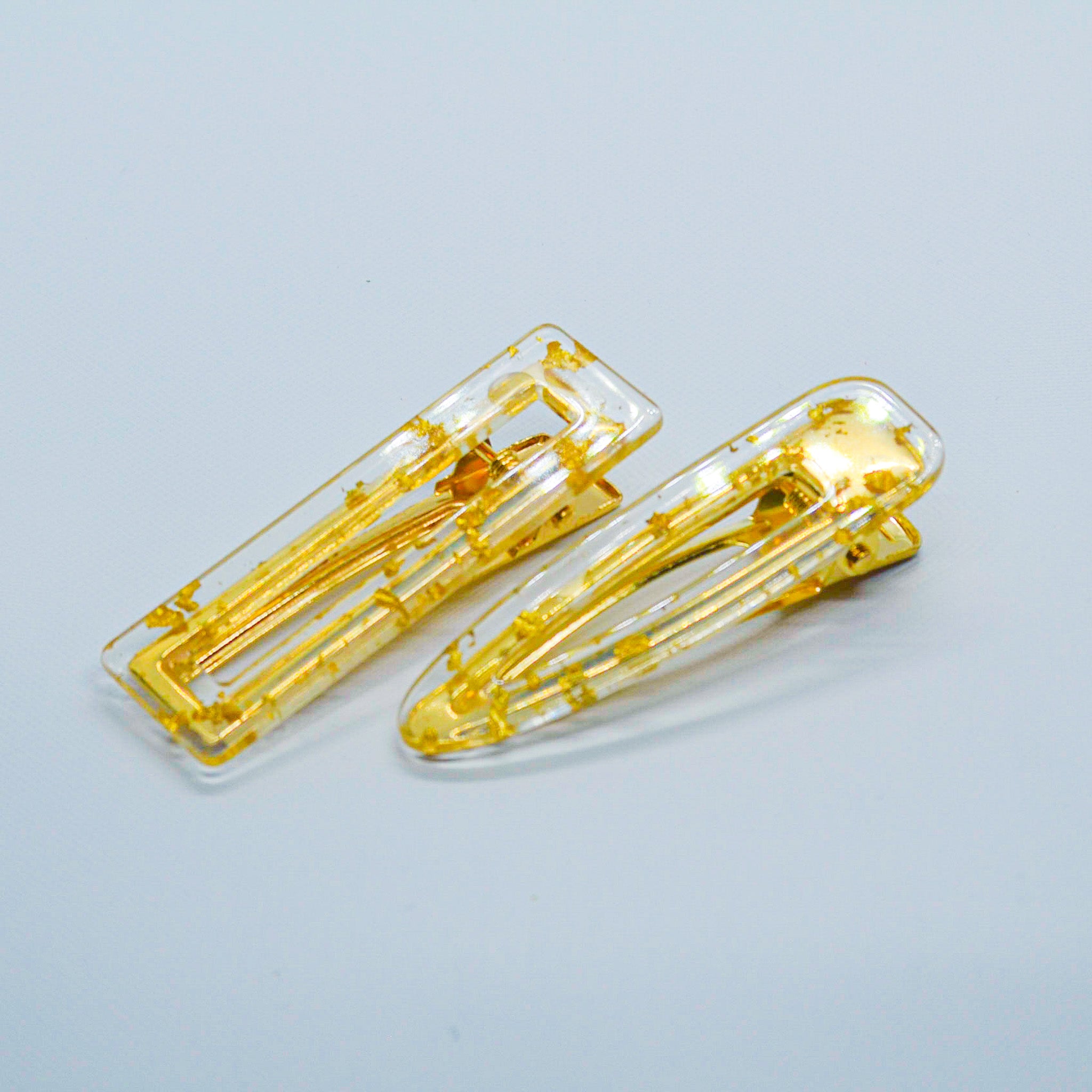 Acrylic Hair Clip - Set of 2