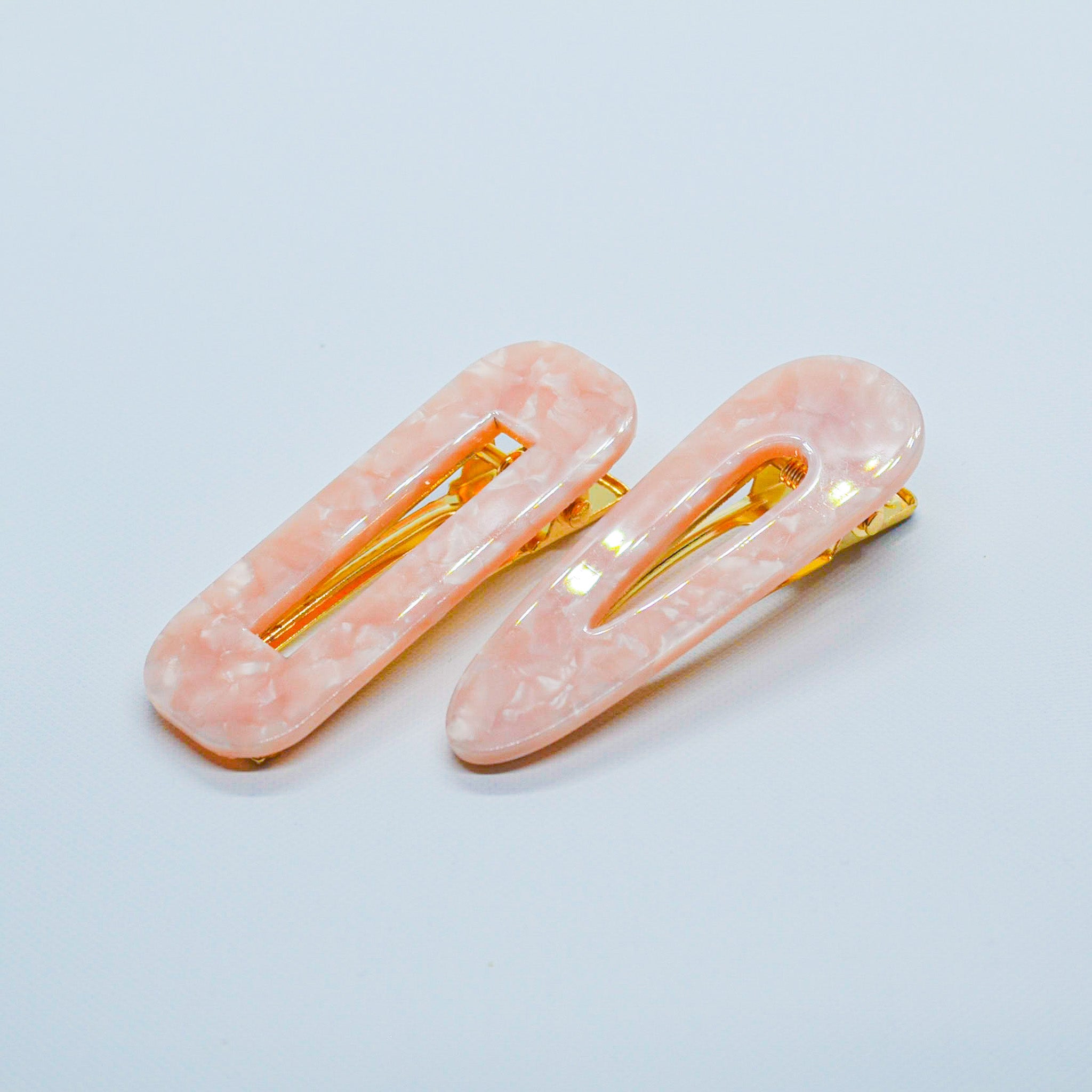 Acrylic Hair Clip - Set of 2