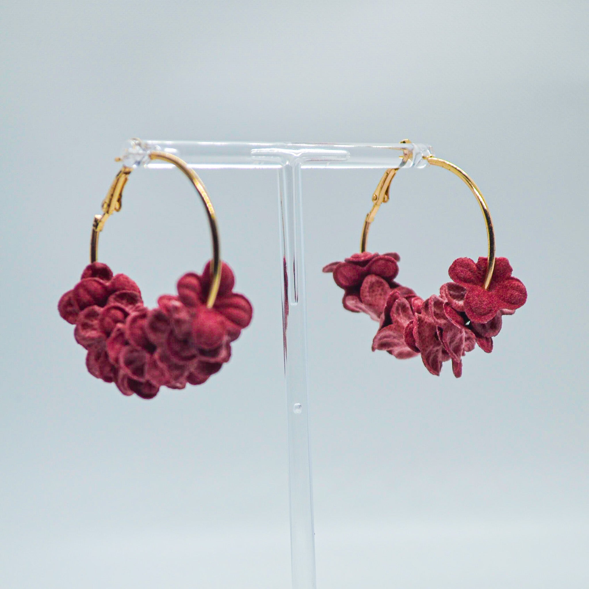 Flower Power Hoops