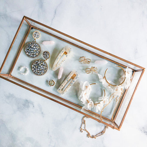 Acrylic Hair Clip - Set of 2