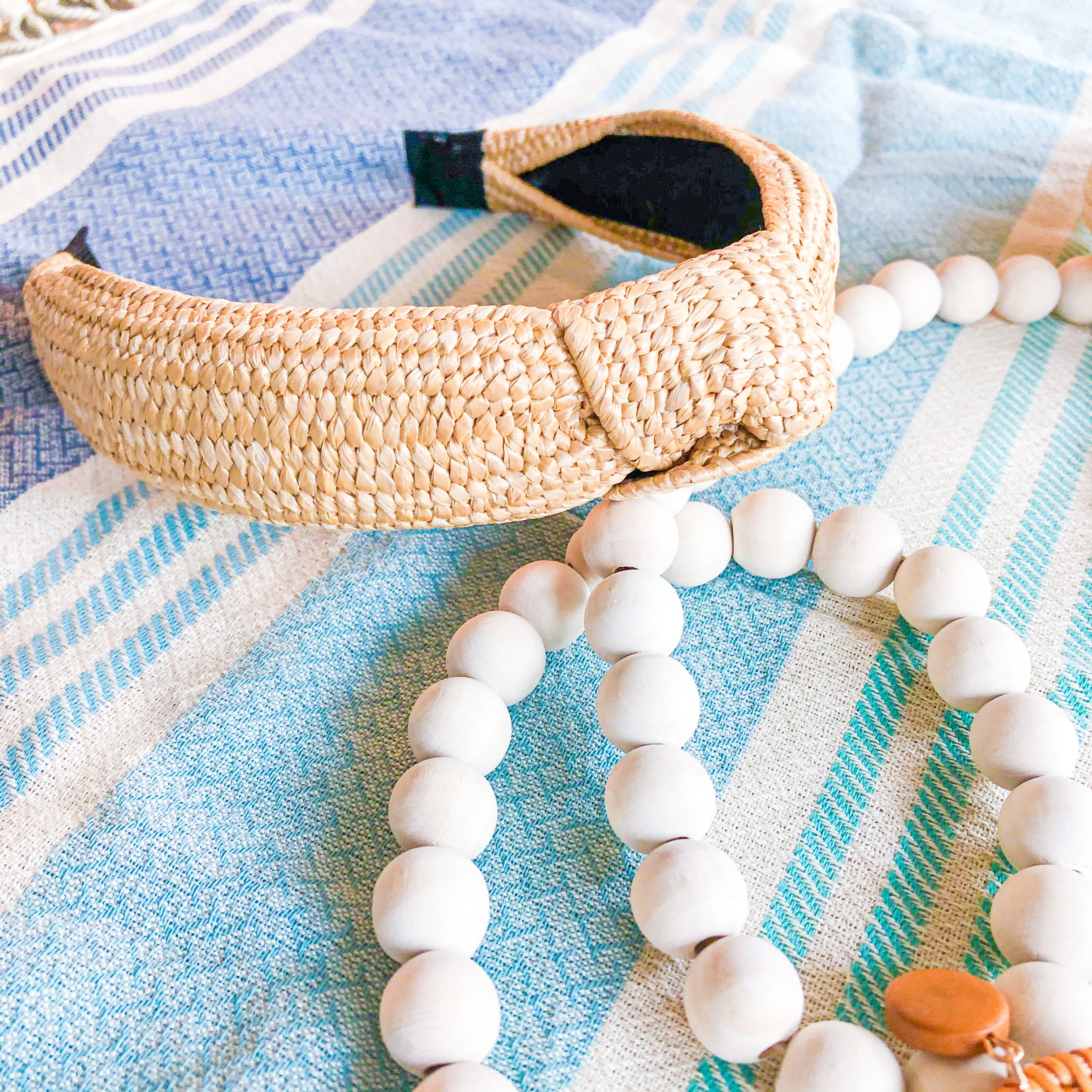 Woven Rattan Headband