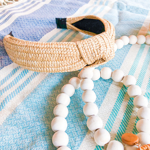 Woven Rattan Headband