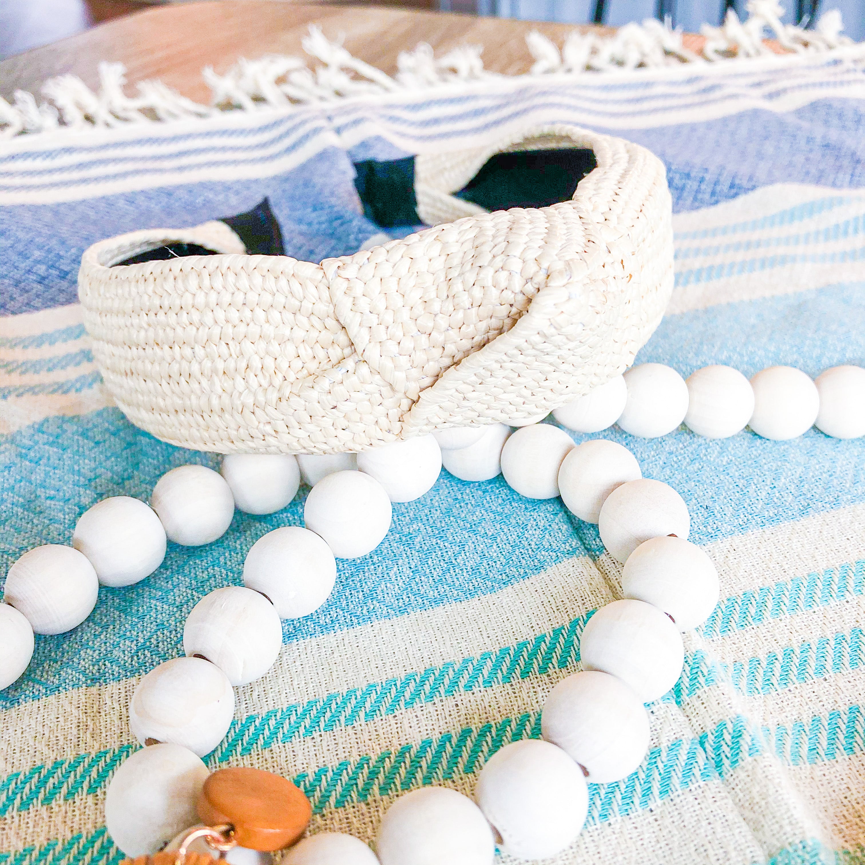 Woven Rattan Headband