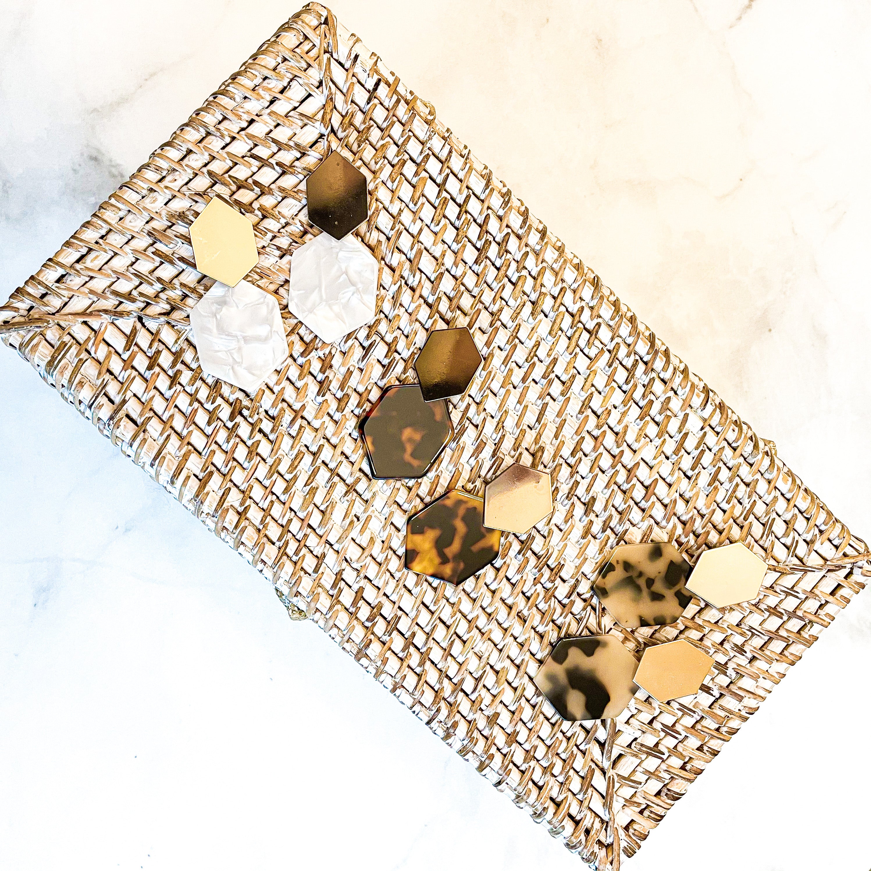 Acrylic Geometric Drops