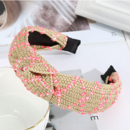 Criss Cross Rattan Headband
