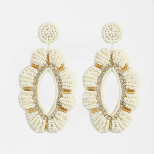 Seed Bead Oval Dangles