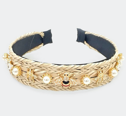 Ratan Honey Bee Headband