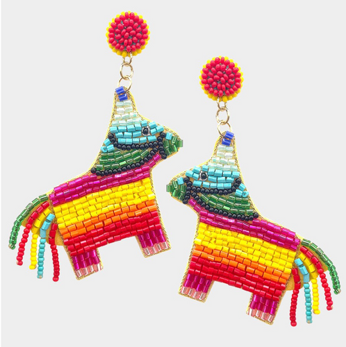 Pinata Seed Bead Dangles