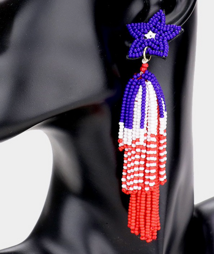 Firework Beaded Tassels