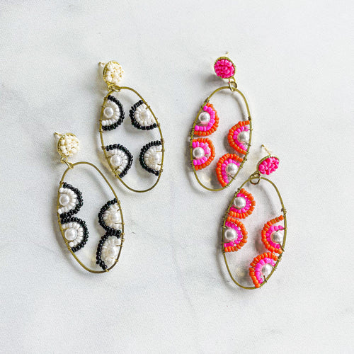 Boho Seed Bead Dangles