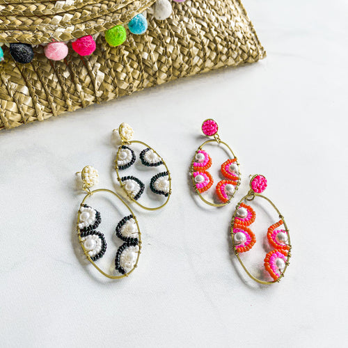 Boho Seed Bead Dangles