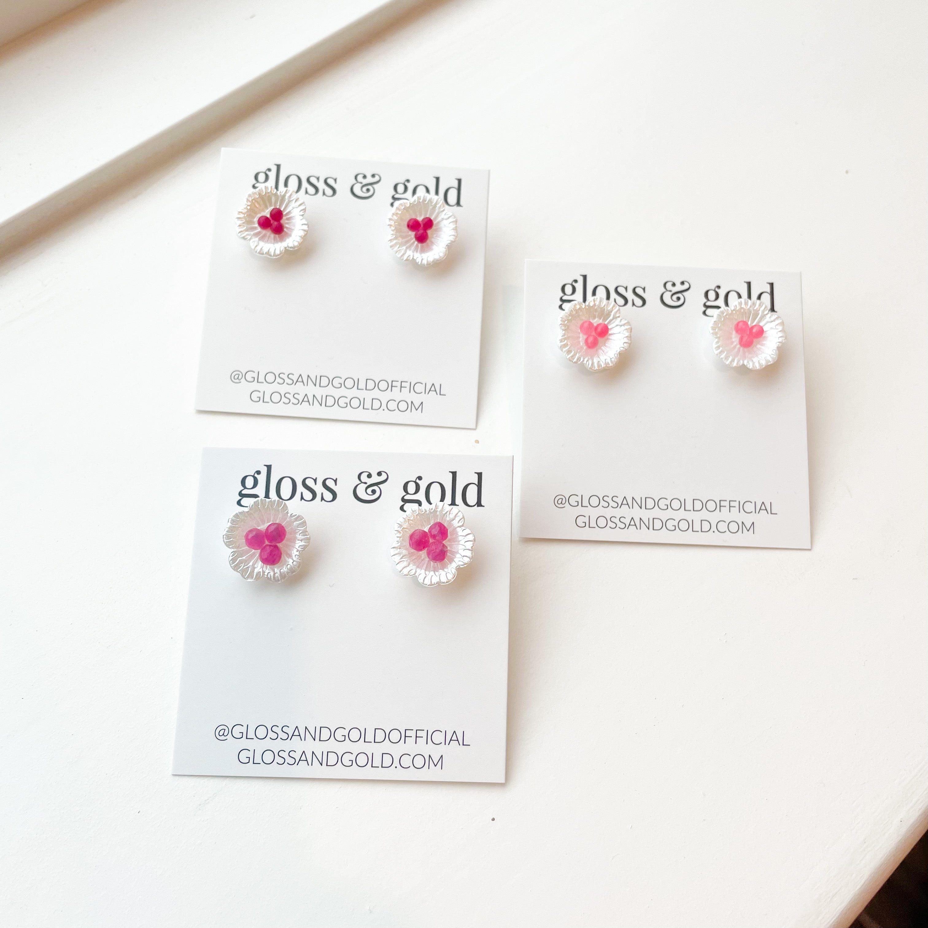 Mini Flower Studs