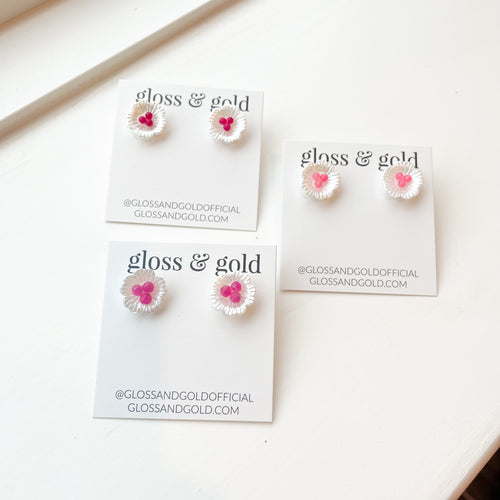 Mini Flower Studs
