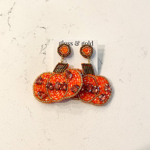 Pumpkin Earrings